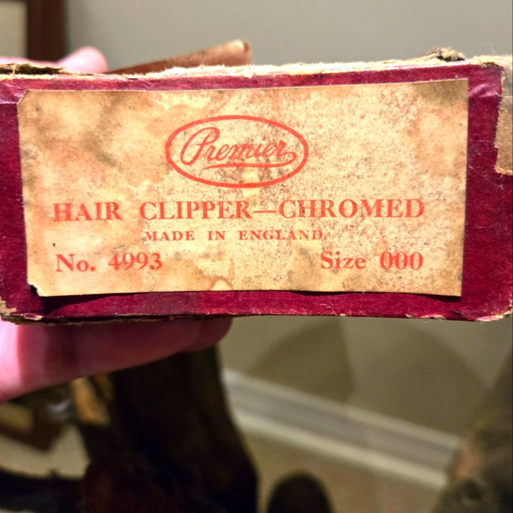 Vintage Premier hair clippers